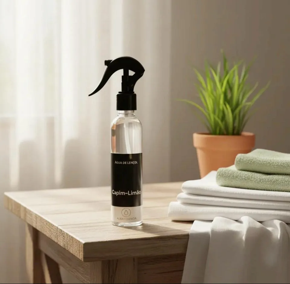 Água perfumada para lençol Capim- Limão